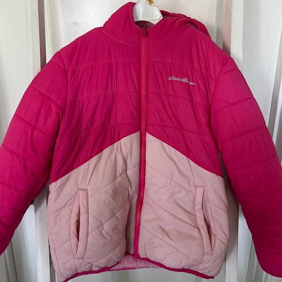 Eddie Bauer Other - Eddie Bauer Pink Hooded Jacket